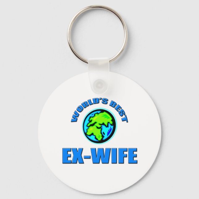 World's Best Ex-Wife Keychain (Front)