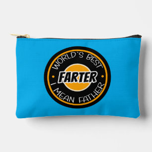 World's Best Farter I Mean Father Accessory Pouch