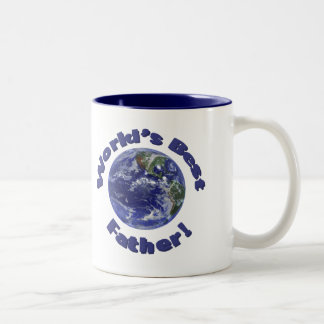 World's Best Father Two-Tone Coffee Mug