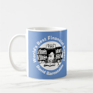 World's Best Financial Expert to Personalise Coffee Mug
