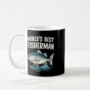 World's Best Fisherman Fishing Enthusiast  Coffee Mug