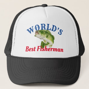 World's Best Fisherman Trucker Hat