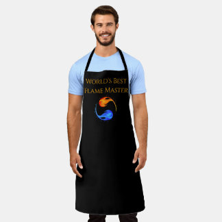 Worlds Best Flame Master-Twin Flames Apron
