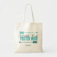World's Best Foster Mom Cute Personalized Gift