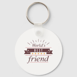 World's Best Friend Keychain