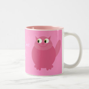 World's Best Fur Kid Mom! Two-Tone Coffee Mug