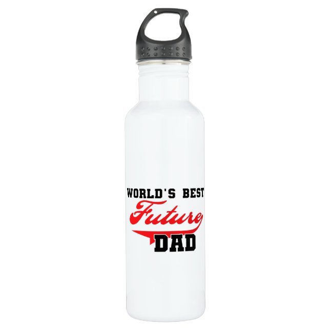 World's Best Future Dad 710 Ml Water Bottle (Front)