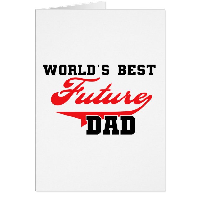 World's Best Future Dad T shirts and Gifts (Front)
