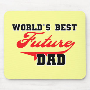 World's Best Future Dad T shirts and Gifts Mouse Pad