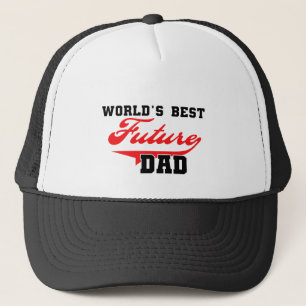 World's Best Future Dad T shirts and Gifts Trucker Hat