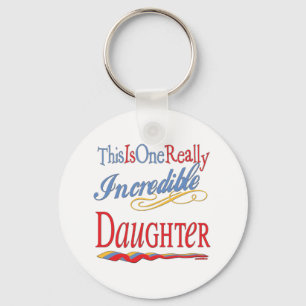 World's Best Gifts For Daughters Keychain