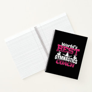 World's Best Girls Gymnastics Coach Notebook
