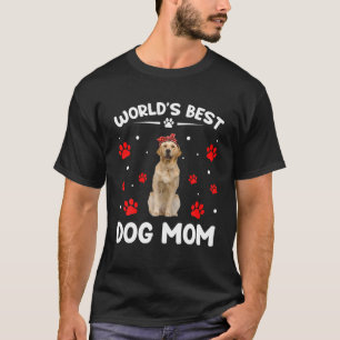 World's Best Golden Retriever Dog Mom Funny Mother T-Shirt