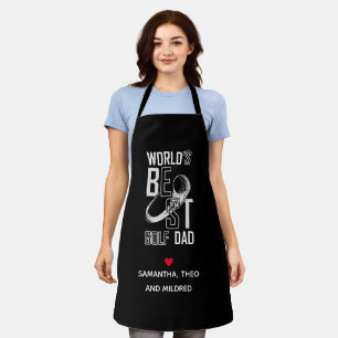 World's Best Golf Dad – Funny & Thoughtful Gift Apron