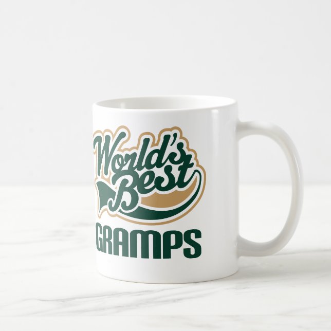Worlds Best Gramps Gift Coffee Mug (Right)