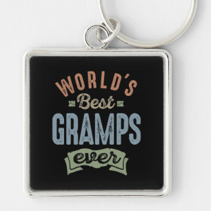 Worlds Best Gramps Keychain