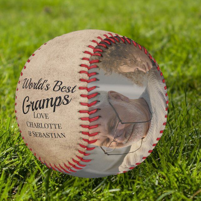 Worlds Best Gramps Personalized One of a Kind Baseball (Creator Uploaded)