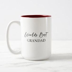 World's Best Grandad & Most Loved Personalized Mug