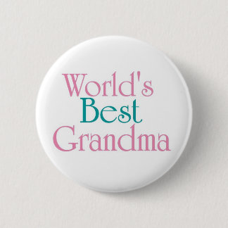 Worlds Best Grandma 3 2 Inch Round Button