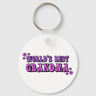 World's Best Grandma Keychain