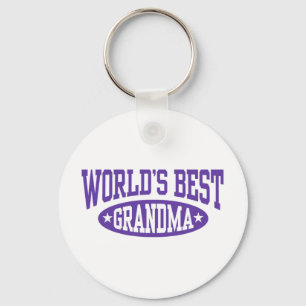 World's Best Grandma Keychain