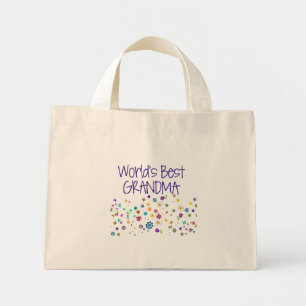 World's Best Grandma Mini Tote Bag