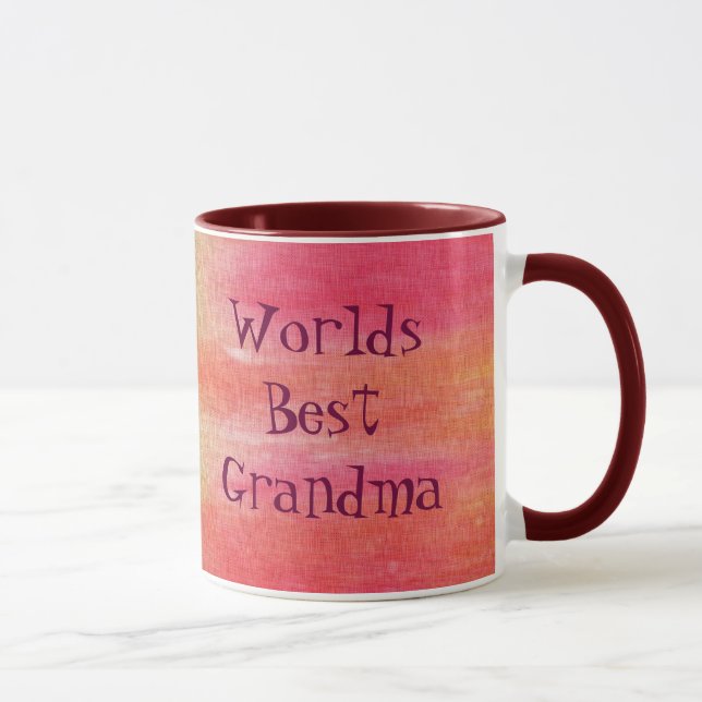 Worlds Best Grandma Mug (Right)