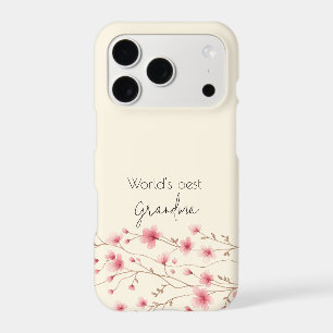World's Best Grandma - Pastel Floral Personalized