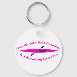 World's Best Grandma(pink) Keychain