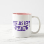 World's Best Grandma Two-Tone Coffee Mug<br><div class="desc">World's Best Grandma t-shirts and gifts</div>