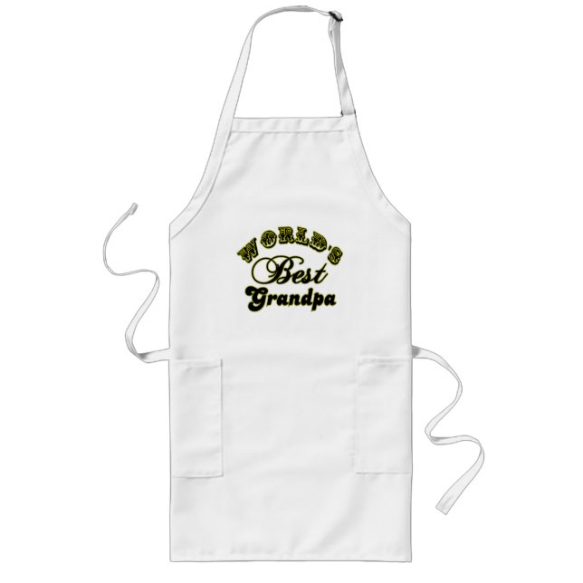 World's Best Grandpa Apron (Front)