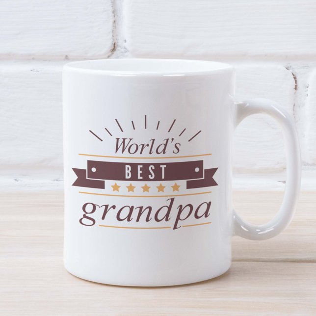 World's Best Grandpa Coffee Mug (World's Best Grandpa Mug)