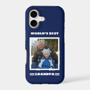 World's Best Grandpa Custom Photo Personalized