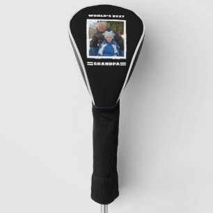 World's Best Grandpa Custom Photo Personalized Golf Head Cover