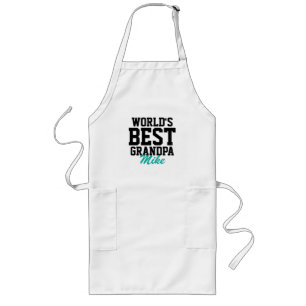 World's Best Grandpa Father's Day Grilling Apron