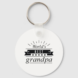 World's Best Grandpa Keychain