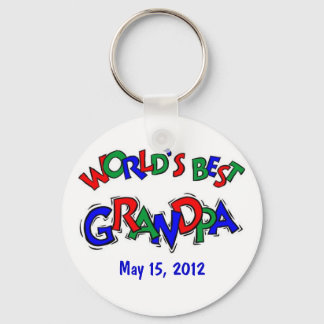 World's Best Grandpa Keychain