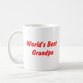 World's Best Grandpa Mug