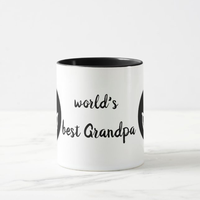 World's Best Grandpa Mug (Center)