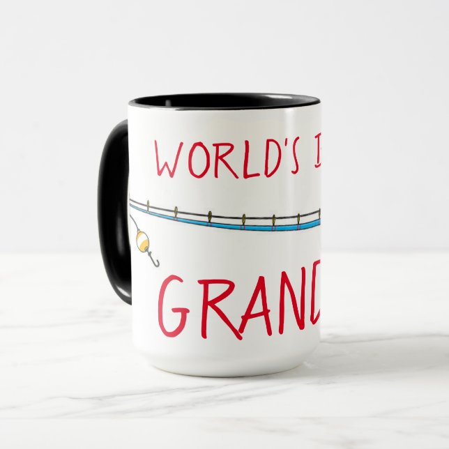 World's Best Grandpa mug (Front Left)