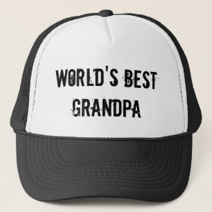 World's Best Grandpa Trucker Hat