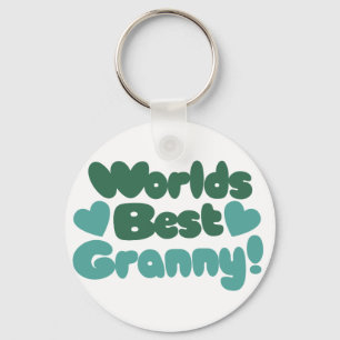 Worlds Best Granny Keychain