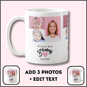 Worlds Best Granny Since Year 3 Photo Cute Coffee Mug