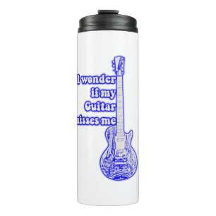 World's best guitarist ever. vintage blue thermal tumbler