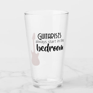 Worlds BEST Guitarist - Personalized Gifts Glass