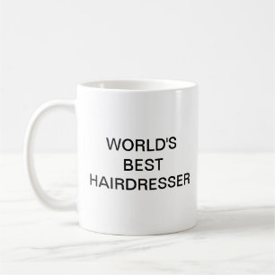World's best hairdresser coffee mug