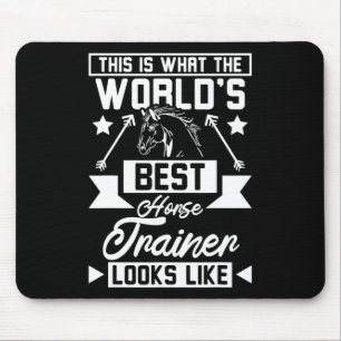 World's Best Horse Trainer 1  Mouse Pad