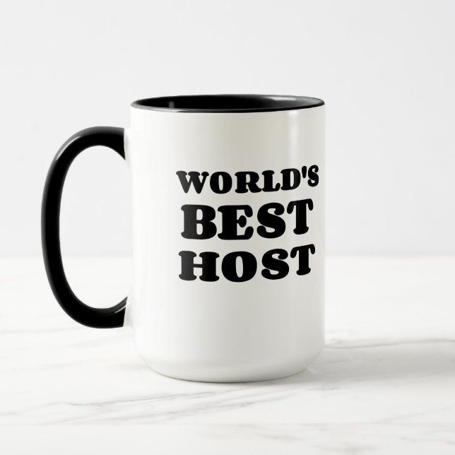 WORLD'S BEST HOST MUG (Left)