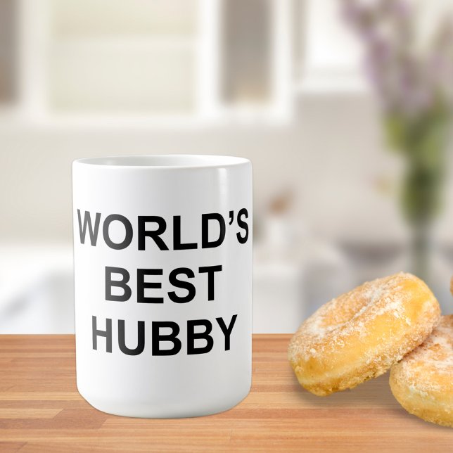 World's Best Hubby / Husband Coffee Mug (Creator Uploaded)
