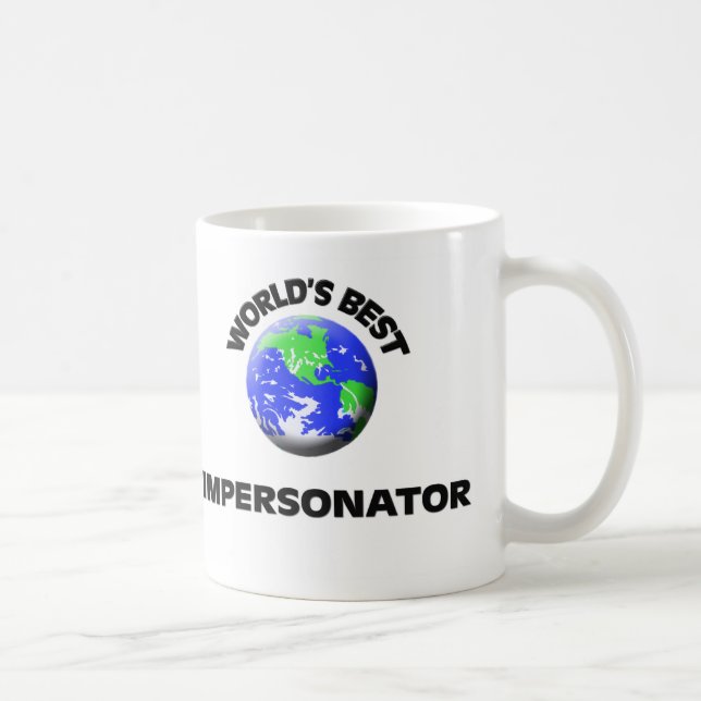 World's Best Impersonator Coffee Mug (Right)
